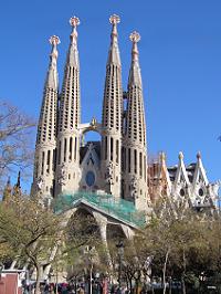 Sagrada Familia Cathedral in Barcelona